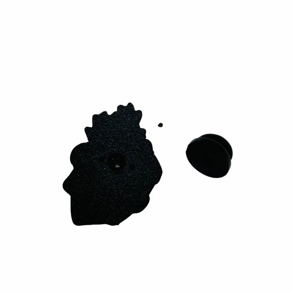 ❤️Red Enamel Pin Couple Hug Together Heart Shape Love Brooch Lapel Blood Red New - Picture 5 of 6